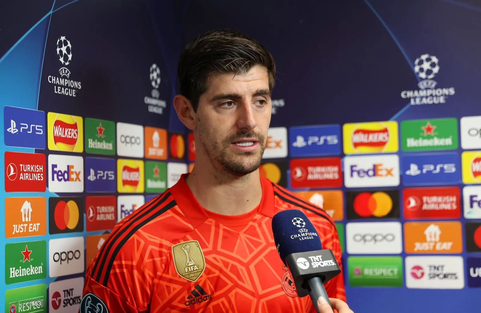 Courtois Makes Emotional Real Madrid and World Cup Admission
