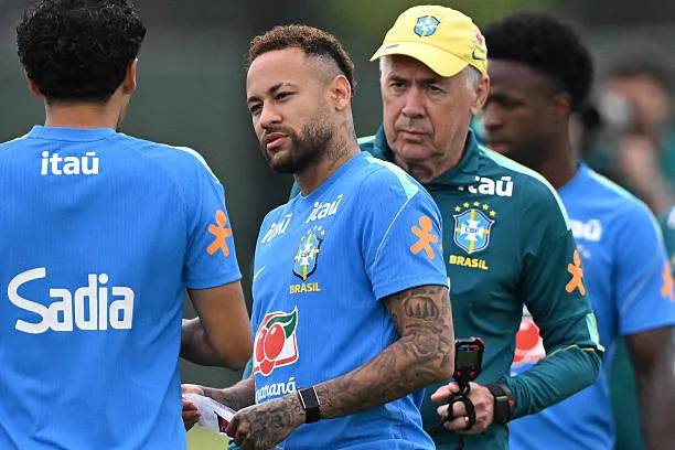 Neymar Returns To Training Ahead Of Crucial Scotland Showdown