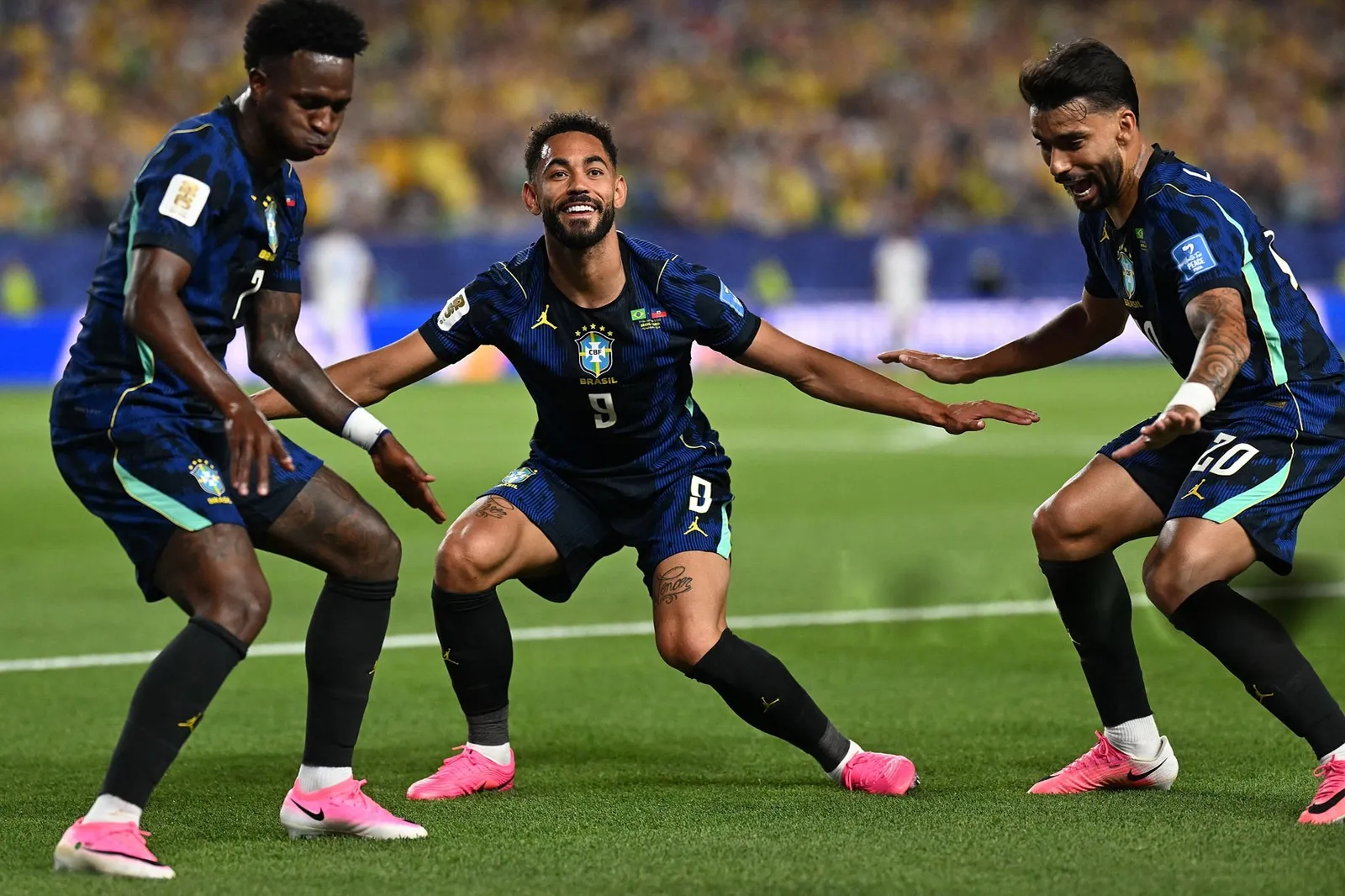 Brazil Dance Past Haiti as Cunha and Vinicius Steal the Show