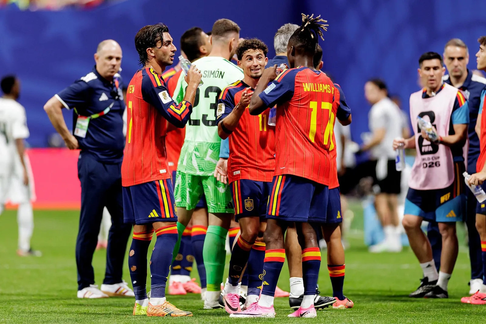 Spain Sweat Over Nico Williams and Yeremy Pino Injuries After Uruguay Clash