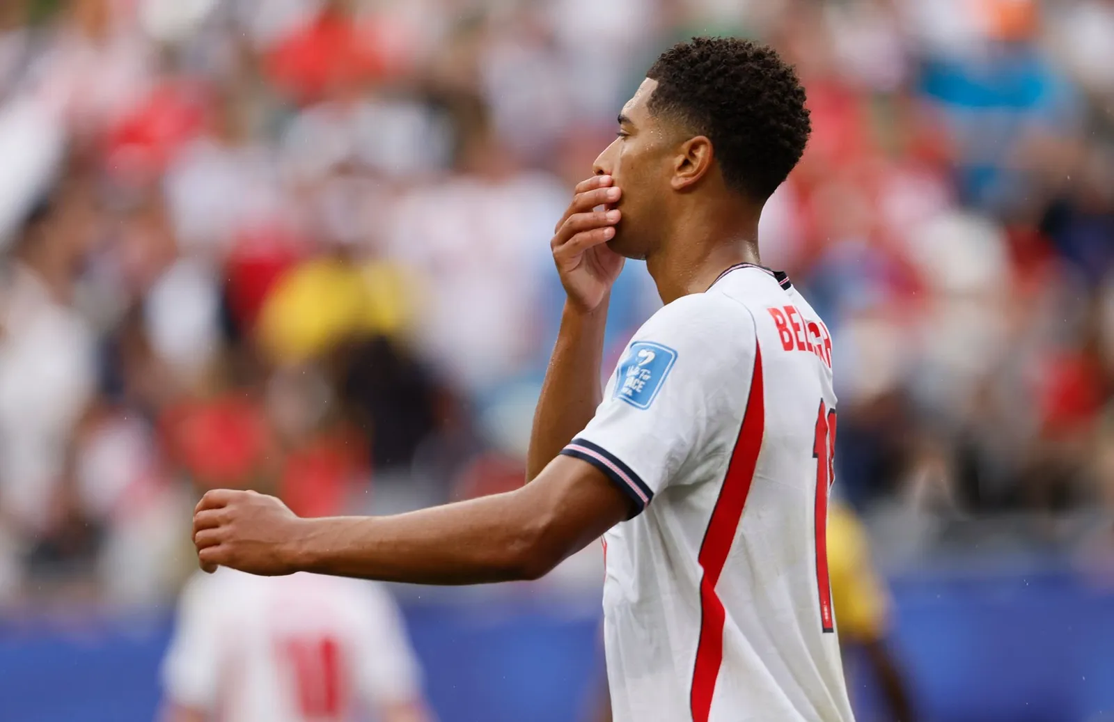 Why England’s Jude Bellingham Wasn’t Sent Off for Covering His Mouth vs. Ghana
