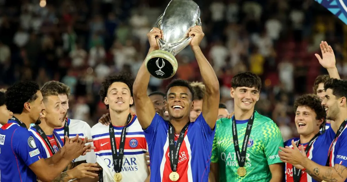 'The goal is to win everything' – Doue wants more after Super Cup success