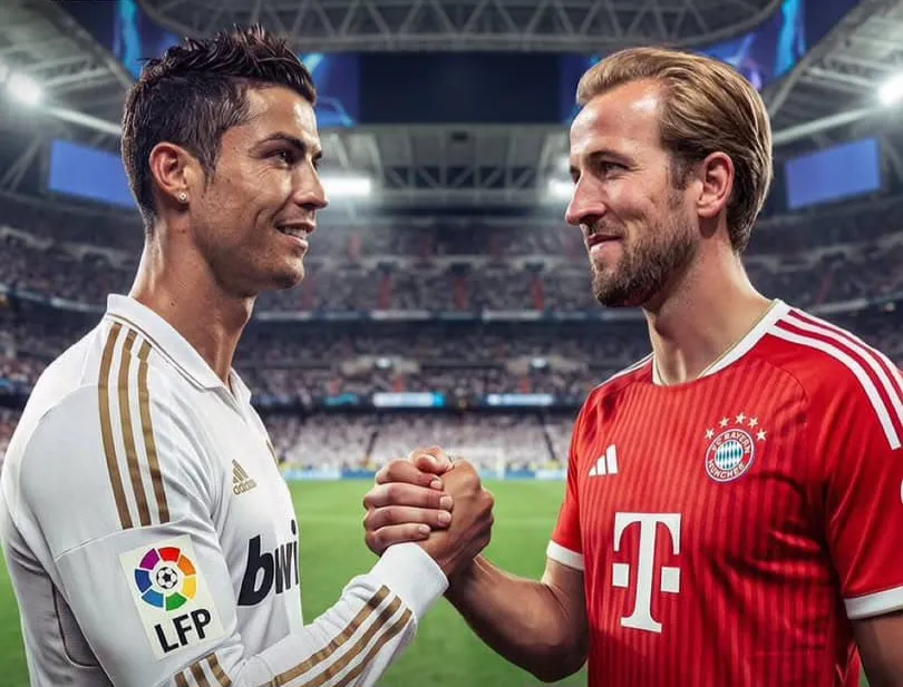 Ronaldo Still Beats Kane to 100 League Goals