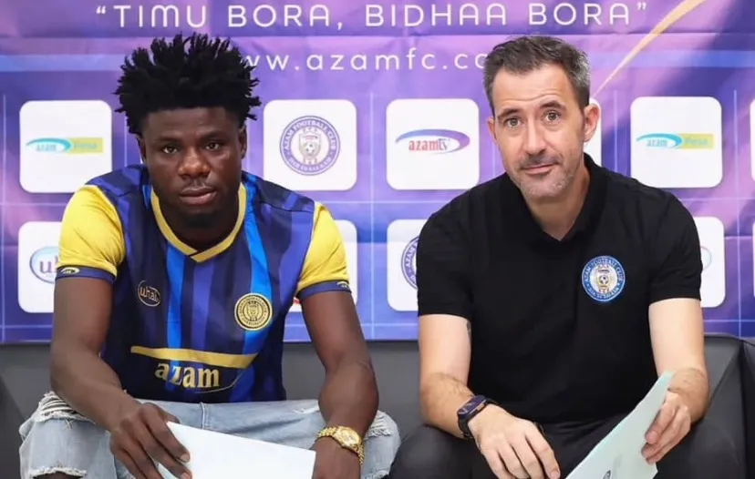 Azam FC Complete Signing Of Nigerian Defender Taiwo Abdulrafiu From Rivers United