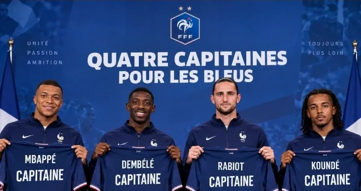 Zidane Names Mbappé, Dembélé, Rabiot and Koundé as His Four France Captains