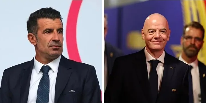 Luis Figo Calls for Gianni Infantino's Immediate Resignation as FIFA President