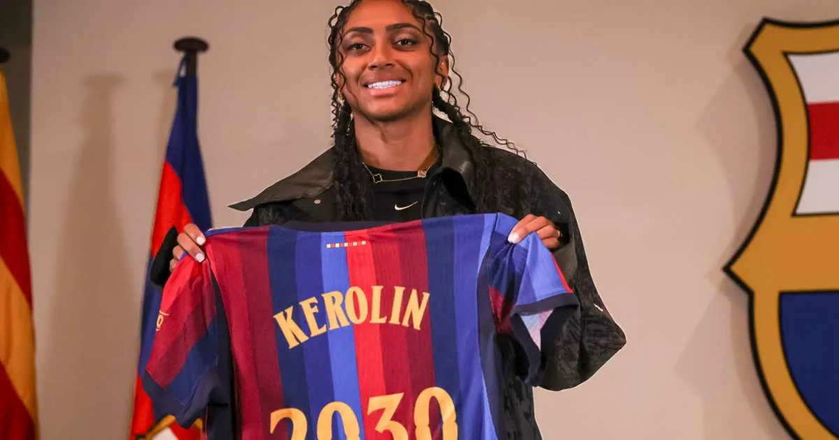 Kerolin hopes to emulate idols Ronaldinho and Neymar at Barca
