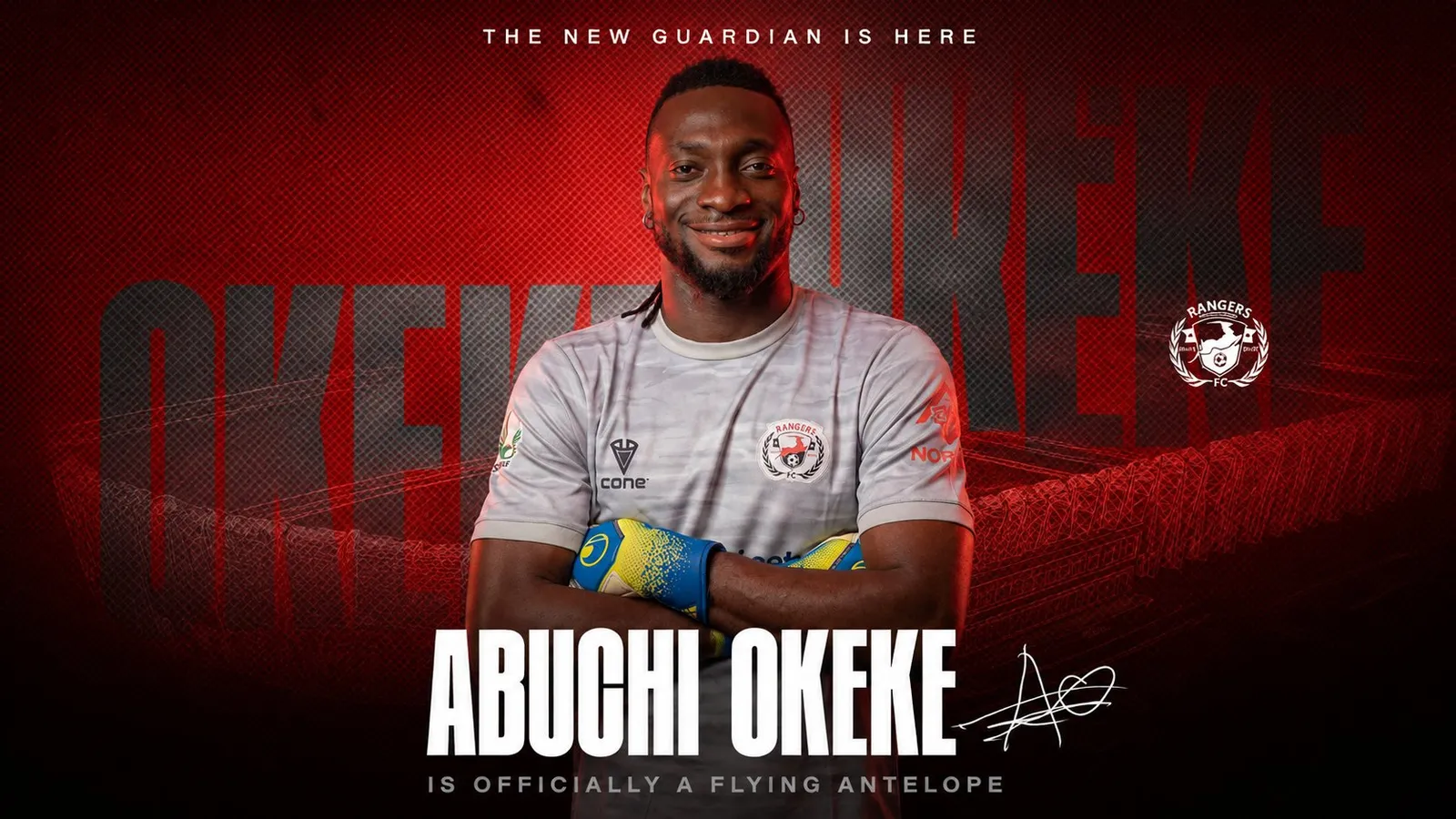 Rangers Sign Abuchi Okeke as NPFL Giants Strengthen Squad