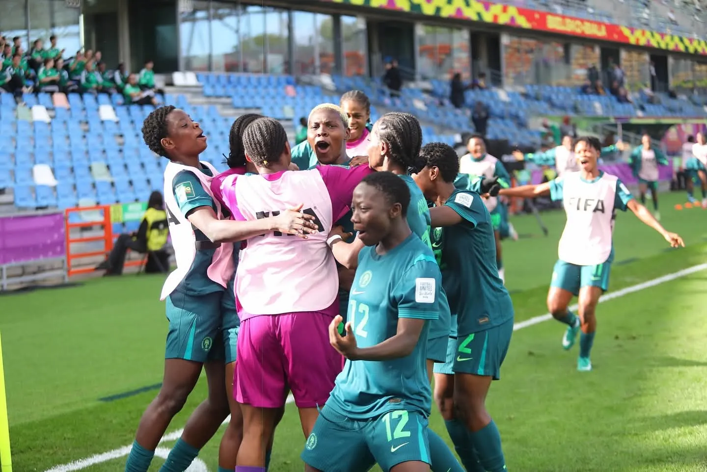 Falconets Beat England to Reach U-20 World Cup Quarters
