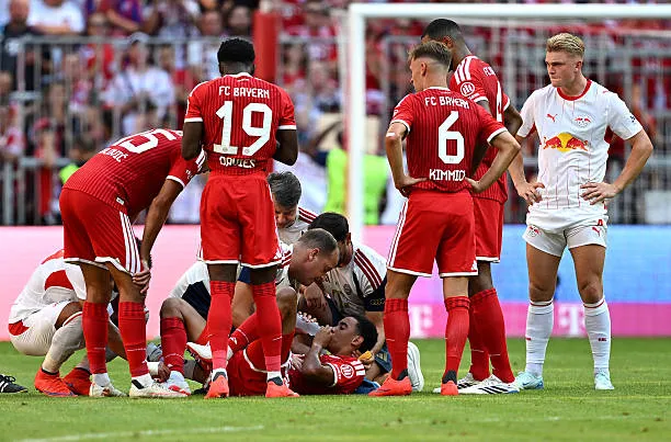 Jamal Musiala Breaks Silence After Latest collapse As Bayern Confirm Career Is Not At Risk - Image 4