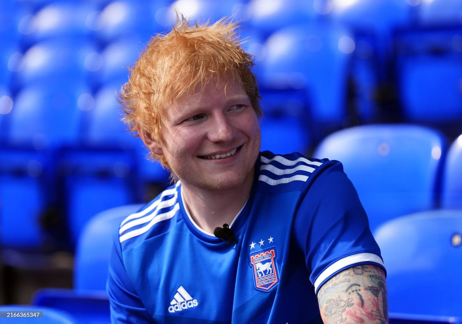 Ed Sheeran Gets Ipswich No.17 Shirt Again - Image 1