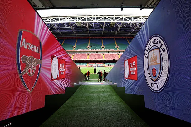 Arsenal cruise Past Manchester City At halftime In Community Shield - Image 1